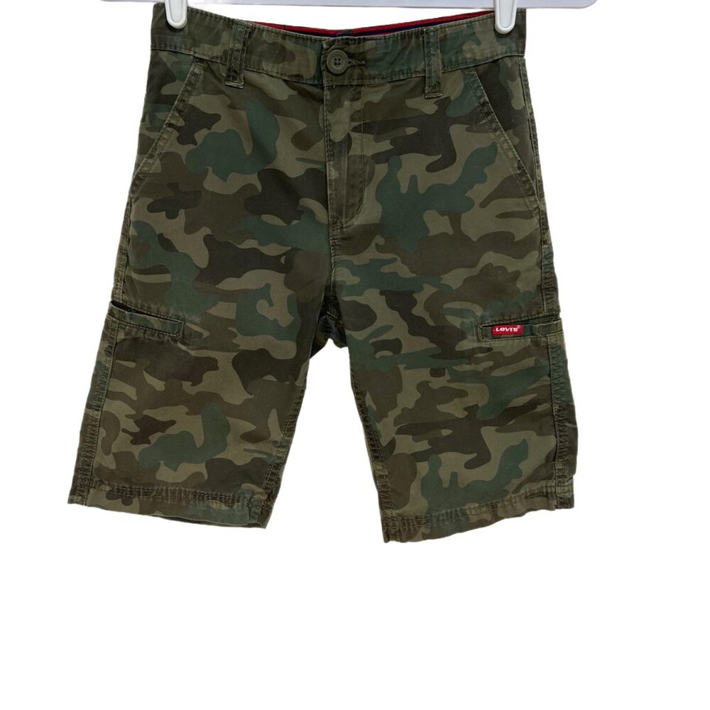 K5022 Levi's Camouflage Jean Shorts Boys
